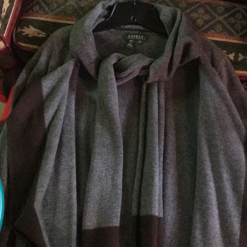 🧣 Ralph Lauren Sweater with attached scarf